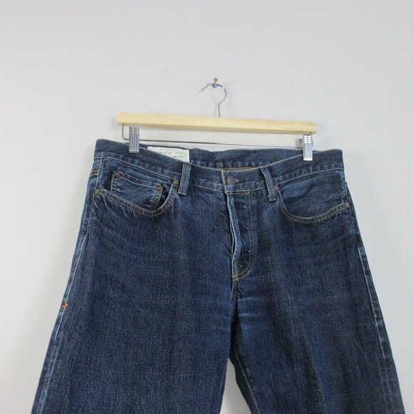 Imogene & Willie Barton Jeans Men 33X31 Blue 100% Cotton Slim Straight Denim 676 - Picture 7 of 16